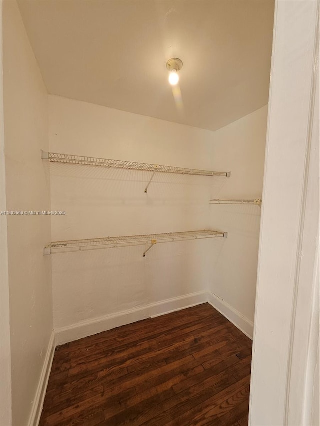900 16th St Unit 207, Miami Beach, FL 33139 - spacious closet with dark wood-style flooring