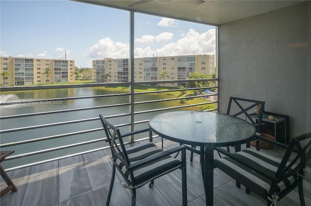 401 SE 3rd St Unit 403, Dania Beach, FL 33004 - balcony featuring a water view