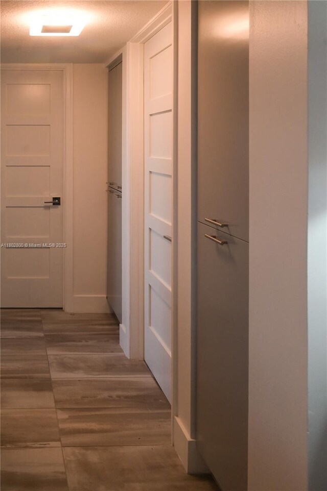 401 SE 3rd St Unit 403, Dania Beach, FL 33004 - hall with wood finished floors