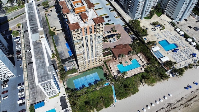 2080 S Ocean Dr Unit Ph4, Hallandale Beach, FL 33009 - aerial view of a pool