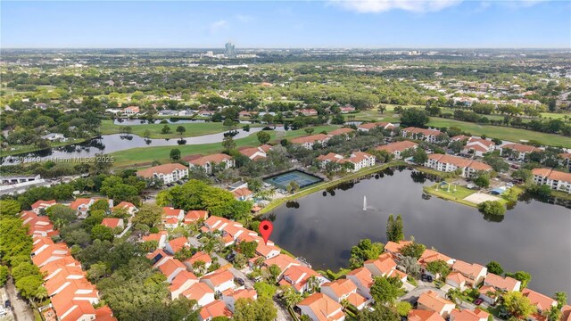 3835 Lombardy St, Hollywood, FL 33021 - aerial view of residential area featuring a large body of water