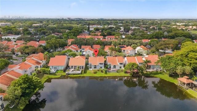 3835 Lombardy St, Hollywood, FL 33021 - aerial perspective of suburban area featuring a nearby body of water