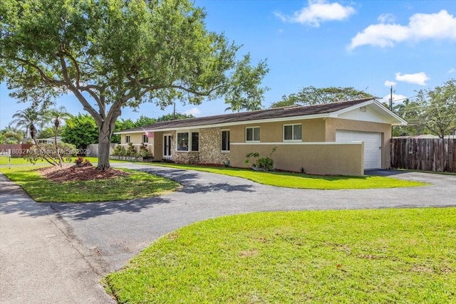 9750 SW 143rd Dr, Miami, FL 33176 - ranch-style house with driveway, stucco siding, and a garage