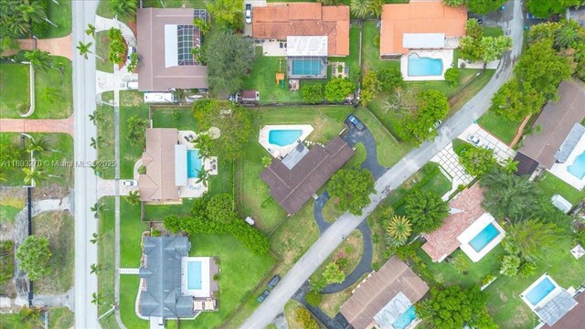 9750 SW 143rd Dr, Miami, FL 33176 - aerial view of property's location with a pool area
