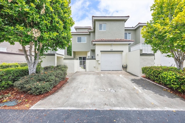 2350 SE 19th Ct Unit 0, Homestead, FL 33035 - view of front of property with stucco siding, an attached garage, and a tiled roof