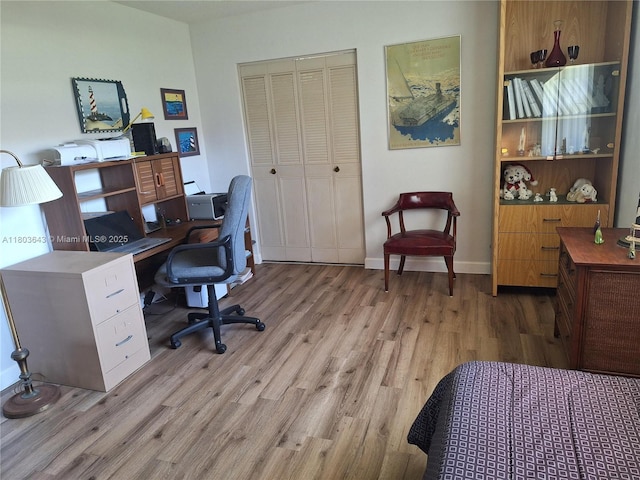 1101 SW 75th Ter, Plantation, FL 33317 - office with light wood finished floors and baseboards