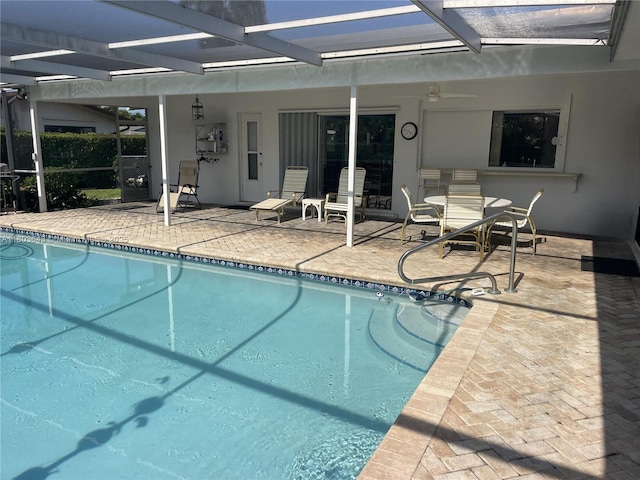 1101 SW 75th Ter, Plantation, FL 33317 - outdoor pool featuring a patio area and a lanai