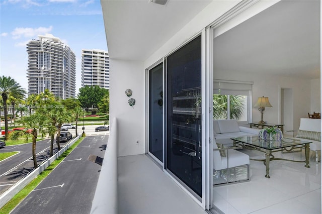 1 Harbour Way Unit 305, Bal Harbour, FL 33154 - balcony featuring a view of city