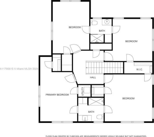 1801 SW 12th St, Miami, FL 33135 - floor plan / room layout