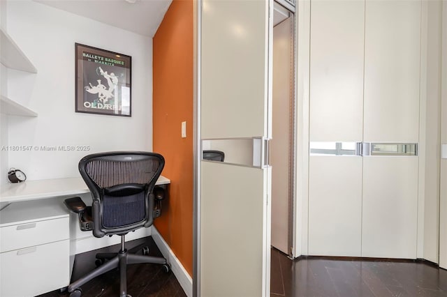 1155 Brickell Bay Dr Unit Ph204, Miami, FL 33131 - office area with baseboards