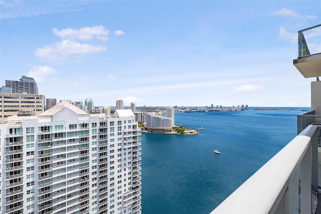 1155 Brickell Bay Dr Unit Ph204, Miami, FL 33131 - water view featuring nearby urban area