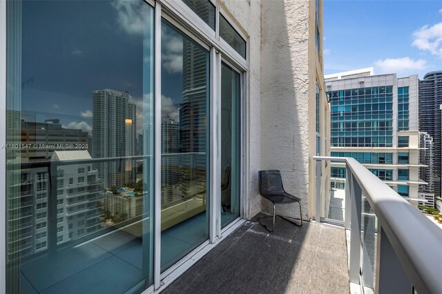 1155 Brickell Bay Dr Unit Ph204, Miami, FL 33131 - balcony featuring a city view