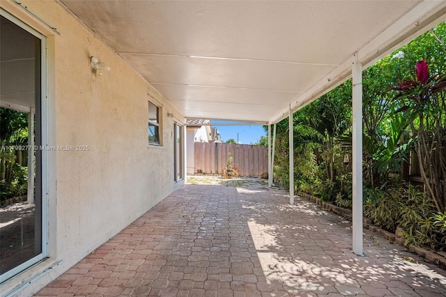 14202 SW 151st Ct, Miami, FL 33196 - view of patio / terrace featuring fence