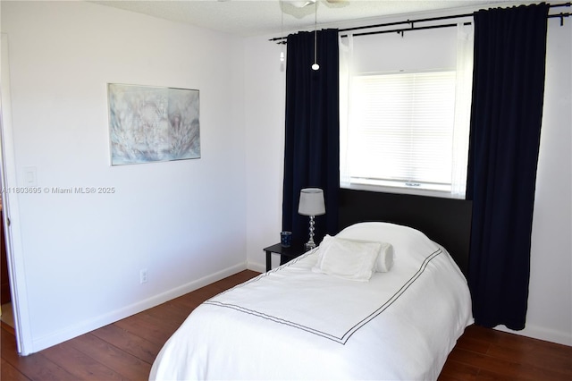 9121 Sunrise Lakes Blvd Unit 201, Sunrise, FL 33322 - bedroom featuring wood finished floors and baseboards