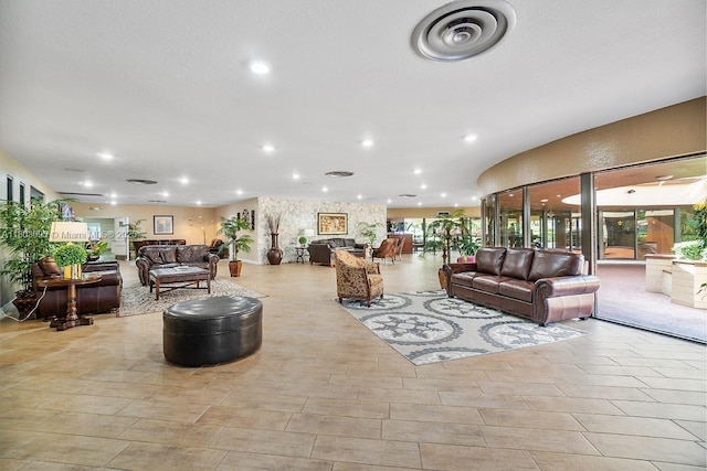9121 Sunrise Lakes Blvd Unit 201, Sunrise, FL 33322 - community lobby featuring recessed lighting