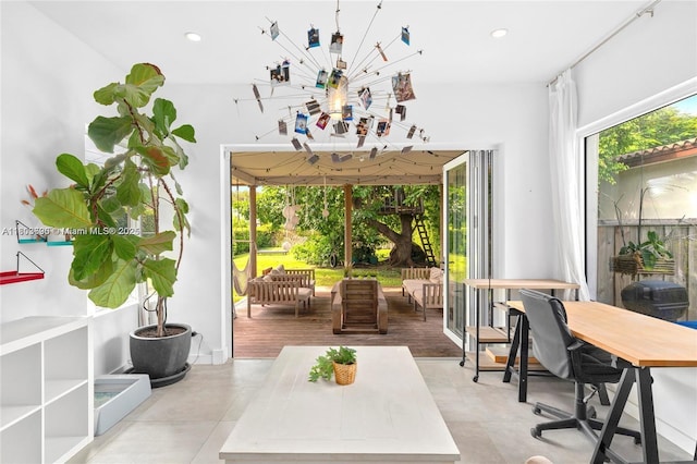 5120 Cherokee Ave, Miami Beach, FL 33140 - dining room with recessed lighting