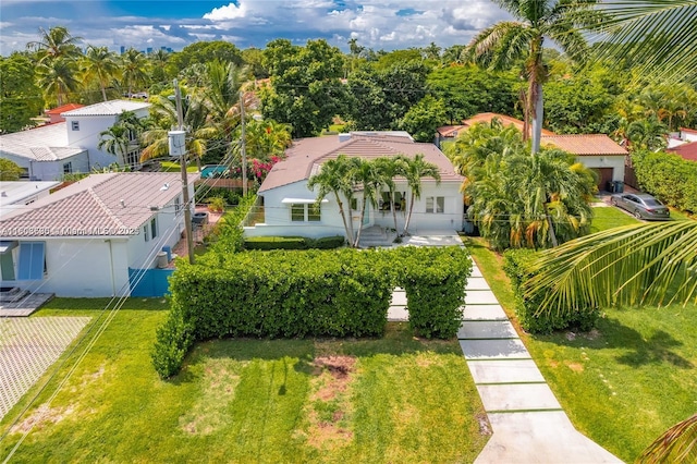 5120 Cherokee Ave, Miami Beach, FL 33140 - aerial view of property and surrounding area
