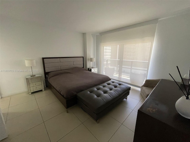 31 SE 6th St Unit 907, Miami, FL 33131 - bedroom with light tile patterned flooring