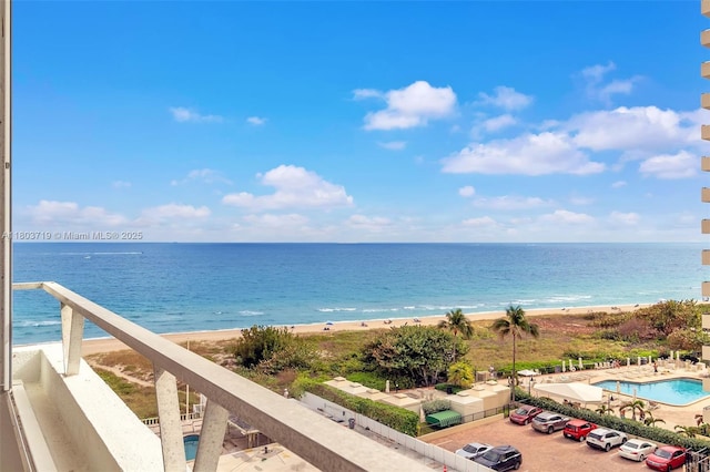 1850 S Ocean Blvd Unit 806, Lauderdale By The Sea, FL 33062 - water view with local beach