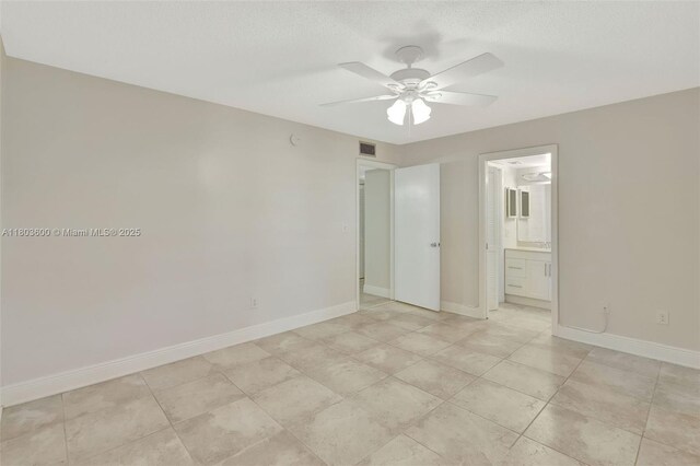 7915 SW 86th St Unit 705, Miami, FL 33143 - unfurnished room with baseboards and ceiling fan