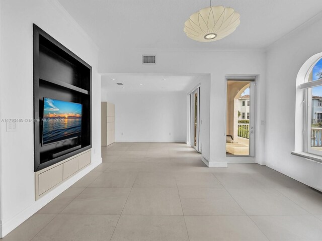 3144 NE 212th St, Aventura, FL 33180 - unfurnished living room with tile patterned floors