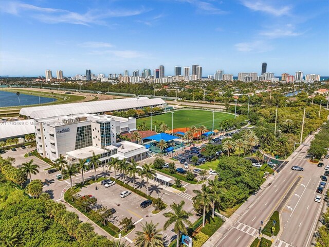 3144 NE 212th St, Aventura, FL 33180 - bird's eye view of city skyline and a nearby body of water
