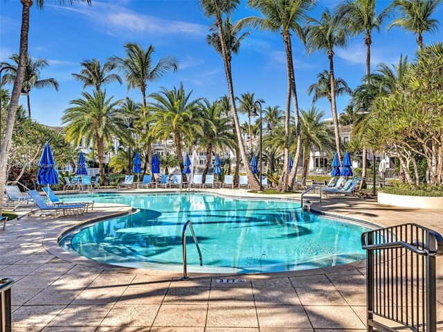 3144 NE 212th St, Aventura, FL 33180 - community pool featuring a patio area