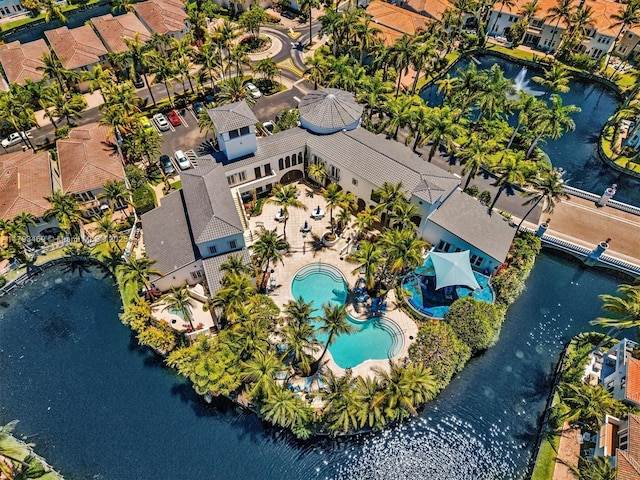 3144 NE 212th St, Aventura, FL 33180 - aerial view of property and surrounding area featuring nearby suburban area and a nearby body of water