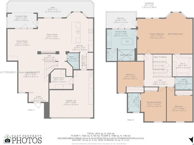 3144 NE 212th St, Aventura, FL 33180 - property floor plan