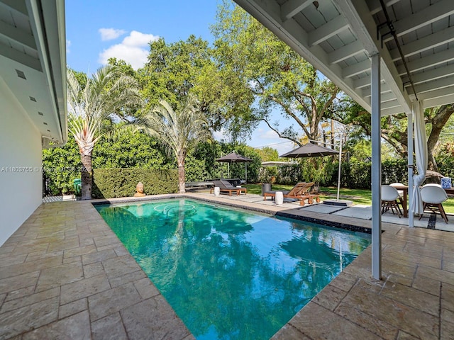 7945 SW 98th Ter, Miami, FL 33156 - view of pool featuring a patio