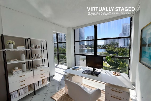 1000 Parkview Dr Unit 424, Hallandale Beach, FL 33009 - office with tile patterned floors