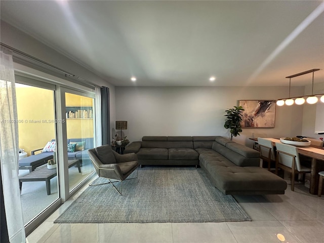 8443 SW 137th Ave Unit 8443, Miami, FL 33183 - living area featuring recessed lighting