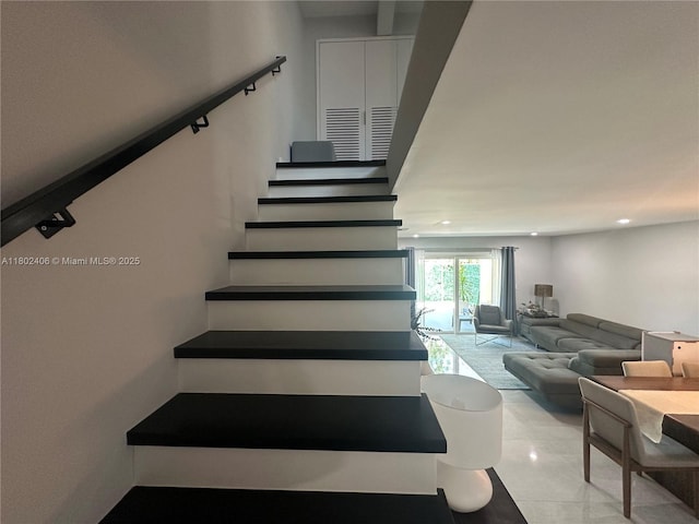 8443 SW 137th Ave Unit 8443, Miami, FL 33183 - stairway with recessed lighting