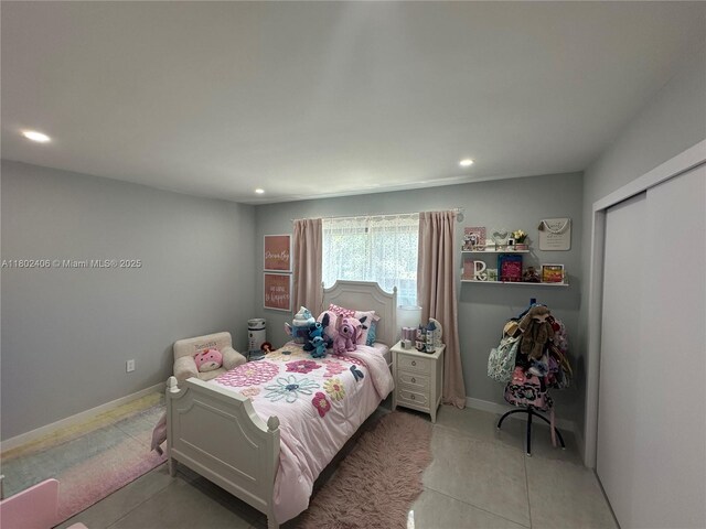 8443 SW 137th Ave Unit 8443, Miami, FL 33183 - bedroom featuring recessed lighting and baseboards