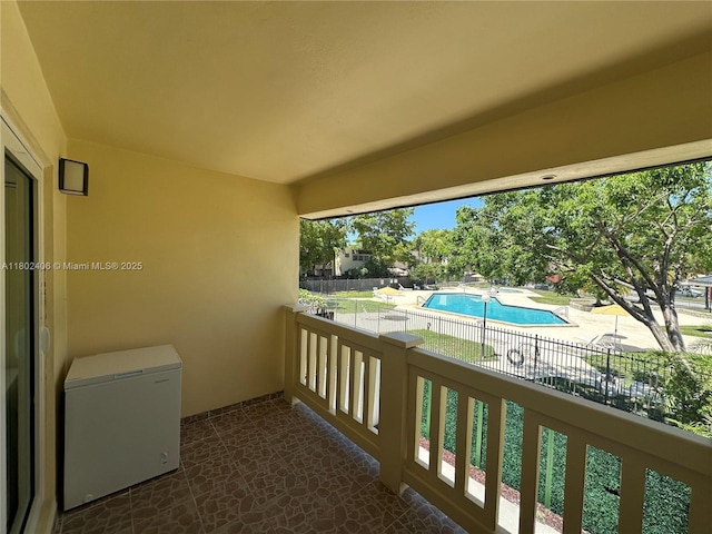 8443 SW 137th Ave Unit 8443, Miami, FL 33183 - balcony with view of pool area