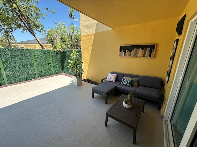 8443 SW 137th Ave Unit 8443, Miami, FL 33183 - view of patio / terrace with an outdoor hangout area