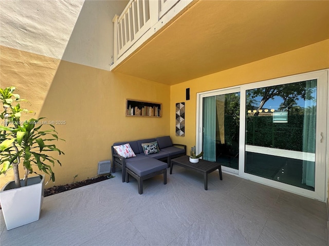 8443 SW 137th Ave Unit 8443, Miami, FL 33183 - view of patio / terrace featuring an outdoor hangout area