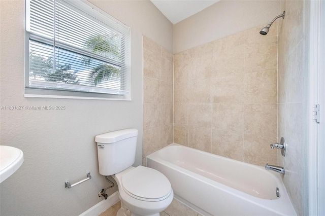 19735 NE 12th Ave, Miami, FL 33179 - bathroom featuring shower / tub combination and toilet