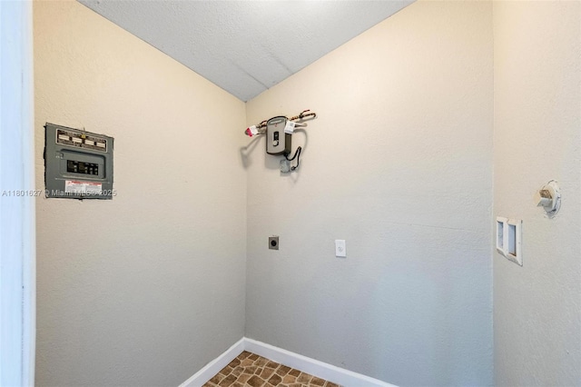 19735 NE 12th Ave, Miami, FL 33179 - laundry room with electric dryer hookup, hookup for a washing machine, and baseboards