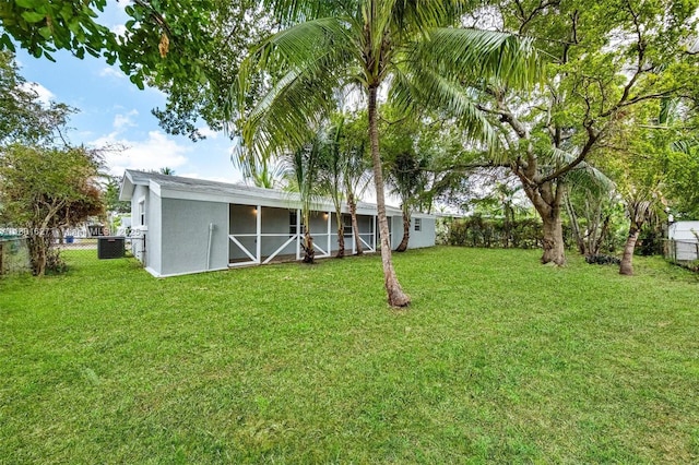 19735 NE 12th Ave, Miami, FL 33179 - view of yard with central AC