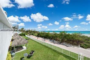 5601 Collins Ave Unit 615, Miami Beach, FL 33140 - view of yard with a water view
