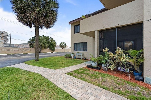 1145 N Shannon Unit 39, Indialantic, FL 32903 - view of green lawn