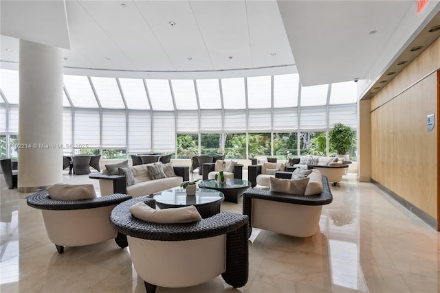 2127 Brickell Ave Unit 502, Miami, FL 33129 - lobby featuring a towering ceiling