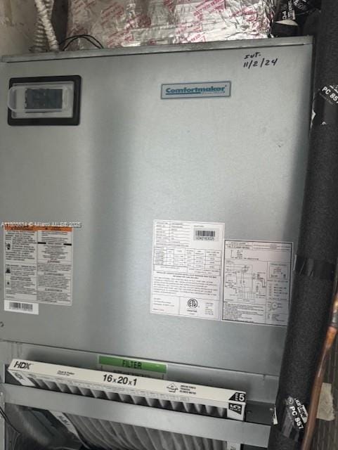 4724 NW 97th Ct Unit 87, Doral, FL 33178 - detailed view of heating unit