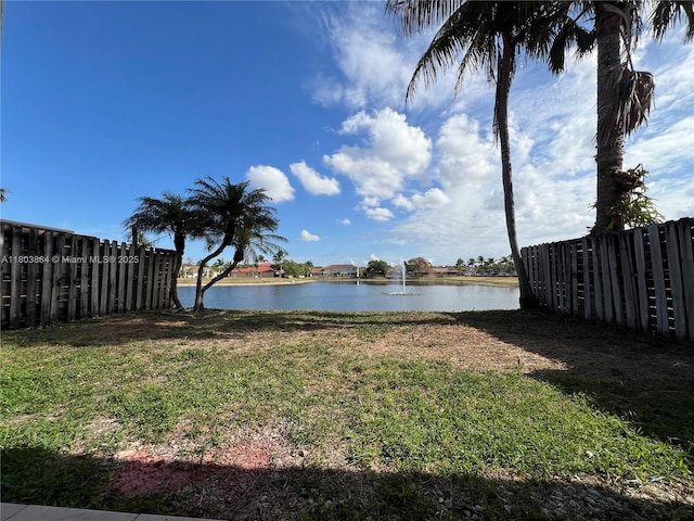 16247 SW 46th Ter, Miami, FL 33185 - view of yard featuring a water view