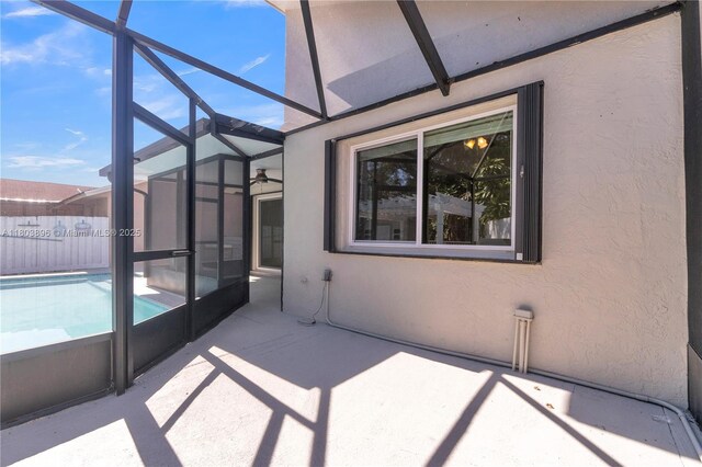 9813 SW 57th St, Cooper City, FL 33328 - view of unfurnished sunroom