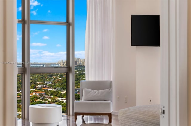 9705 Collins Ave Unit 1805N, Bal Harbour, FL 33154 - view of sitting room