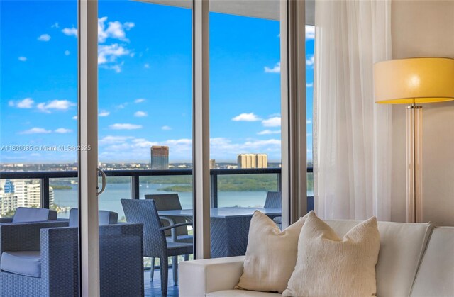 9705 Collins Ave Unit 1805N, Bal Harbour, FL 33154 - view of living room