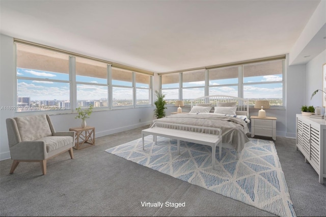 4280 Galt Ocean Dr Unit 23A, Fort Lauderdale, FL 33308 - bedroom with carpet and baseboards