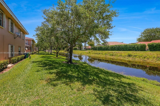 11832 Royal Palm Blvd, Coral Springs, FL 33065 - view of grassy yard featuring a water view